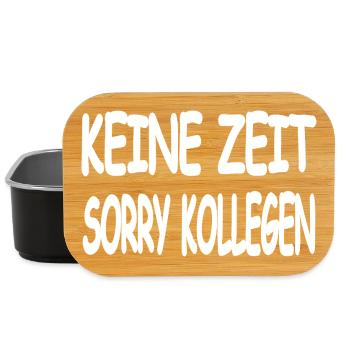 Kollegen - Lunch Box - Schwarz - Vorne