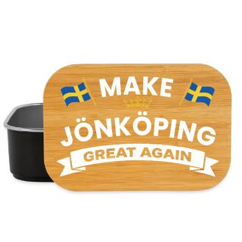 Jönköping City Crest Flag - Lunch Box - Schwarz - Vorne