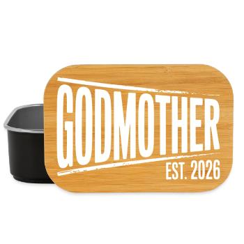 Graphisme de la Marraine Mère Est.2026 - Boîte à goûter - noir - Devant