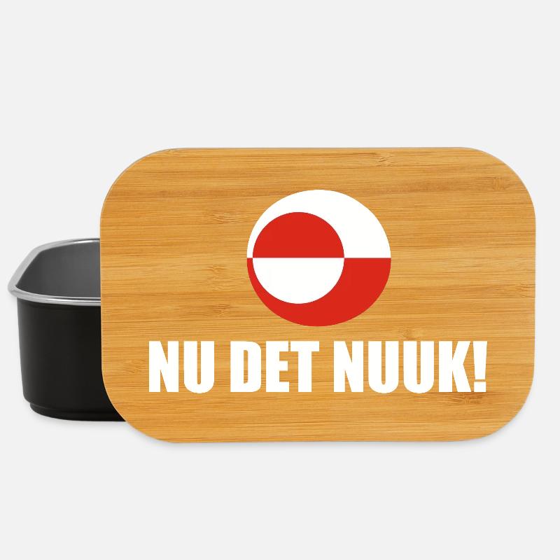 Greenland - Nu Det Nuuk - Denmark - Danmark - Lunch Box - black