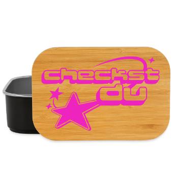 Étoile de Caisse Néon - Boîte à goûter - noir - Devant