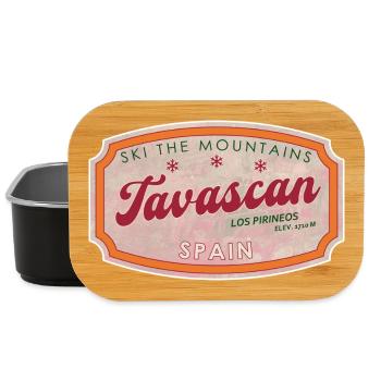 Tavascan Spain Alpine Label - Lunch Box - black - Front