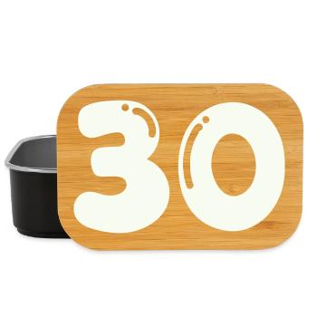 30 - Lunch Box - Schwarz - Vorne