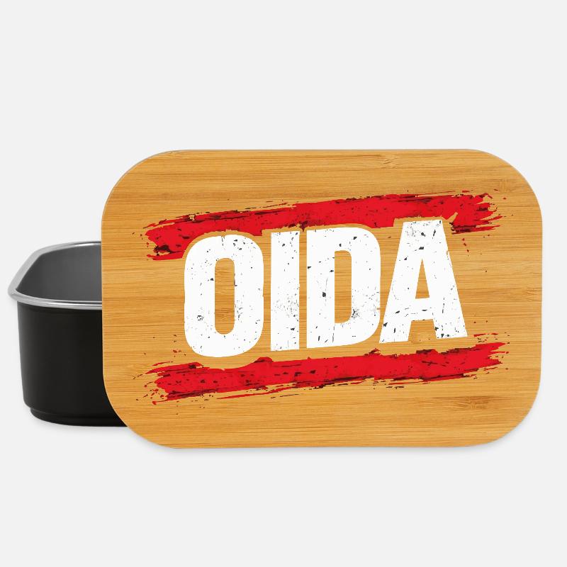 ODA Roter Pinsel Logo - Lunch Box - Schwarz
