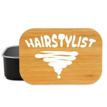 Coiffeur de style - Boîte à goûter - noir - Devant