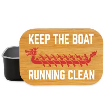 Dragon Boat Club Paddler Team Dragon Boat Gift - Lunch Box - black - Front