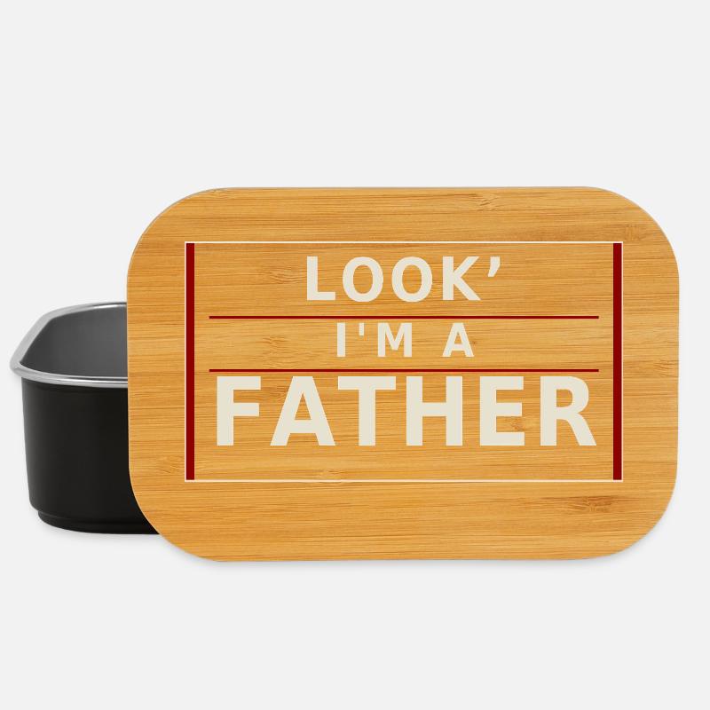 Schau, ich bin Vater - Lunch Box - Schwarz