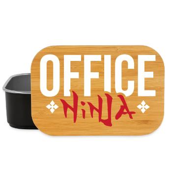 Office Ninja - Lunch Box - black - Front