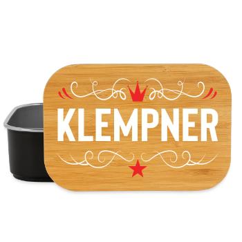 Klempner Beruf - Lunch Box - Schwarz - Vorne