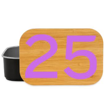 25 - Lunch Box - Schwarz - Vorne