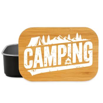 Camping Outdoor Mountain Adventure Tent - Lunch Box - black - Front