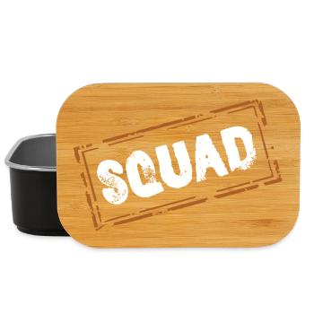Squad - Lunch Box - black - Front
