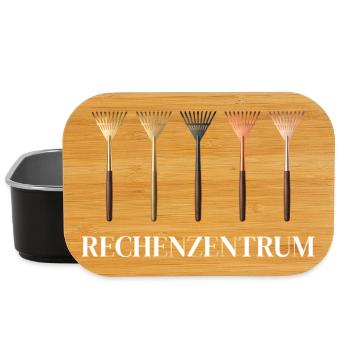Leiter Vom Rechenzentrum Gartenarbeit Gärtner - Lunch Box - Schwarz - Vorne