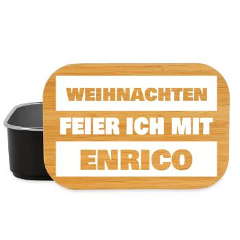 Enrico - Lunch Box - Schwarz - Vorne