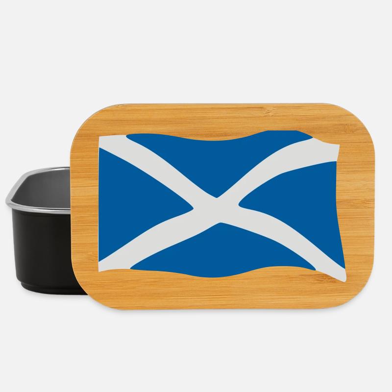 Schottland Fahne - Lunch Box - Schwarz