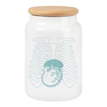 The monster in you - Cookie Jar with Wooden Lid - white - Front