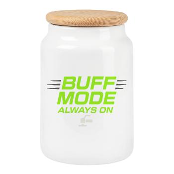 Auto Detailer Buffer Pro Paint - Cookie Jar with Wooden Lid - white - Front