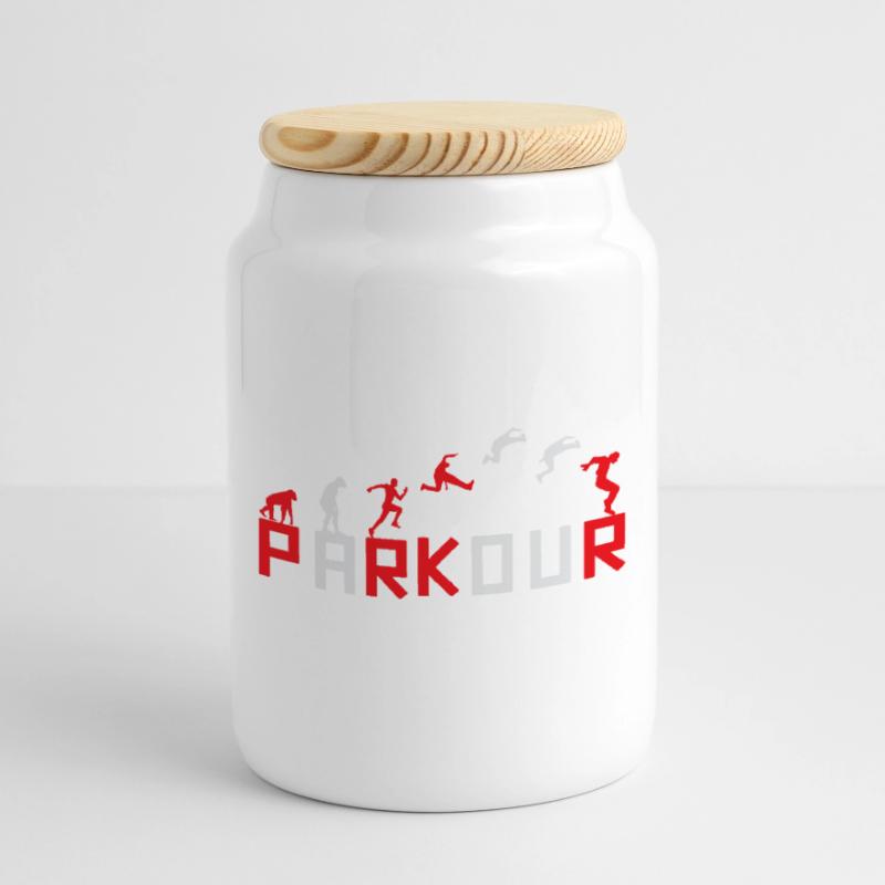 Evolution des Running Sequence Designs Keksdose mit Holzdeckel