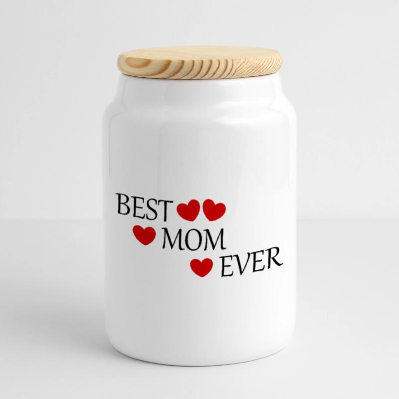 Muttertags Geschenk Mutter Muttertag Geschenkidee Keksdose mit Holzdeckel