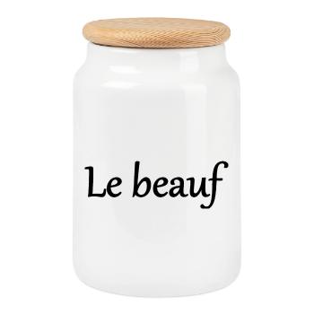 T-shirt humor brother-in-law gift idea - Cookie Jar with Wooden Lid - white - Front