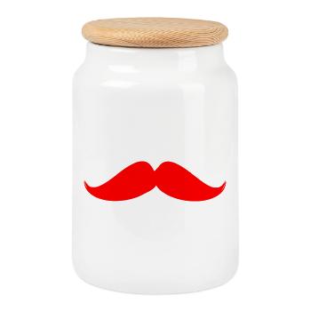 HUMOUR. CITATION. MESSAGE. RETRAITE. ANNIVERSAIRE. - Boîte à biscuits avec couvercle en bois - blanc - Devant