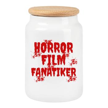 Serien Streaming Movies Statement Dvd Abend Filme - Keksdose mit Holzdeckel - Weiß - Vorne