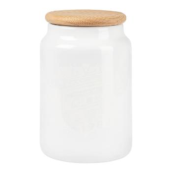 Birthday Very Best Of 1984 Retro - Cookie Jar with Wooden Lid - white - Front