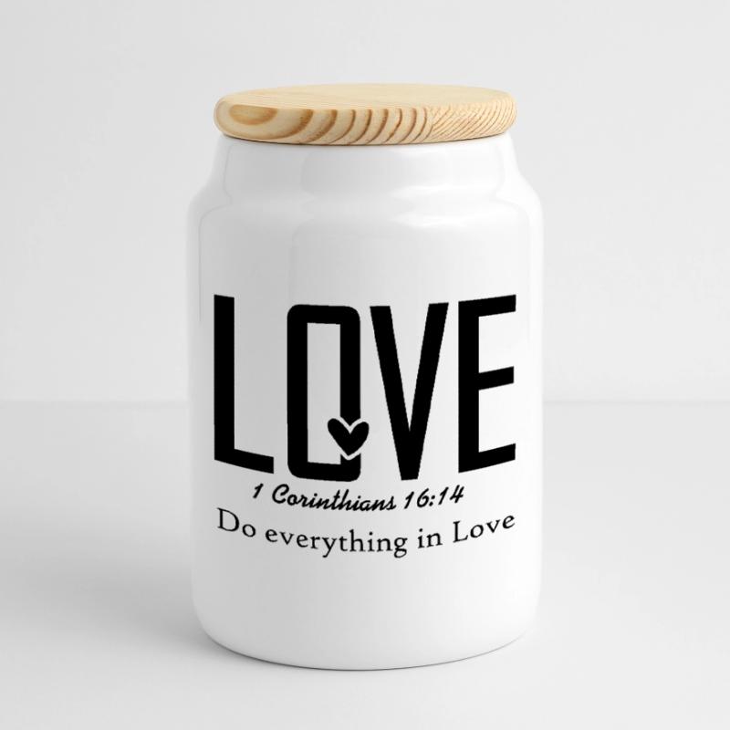 Design analysis missing – upload image again Cookie Jar with Wooden Lid