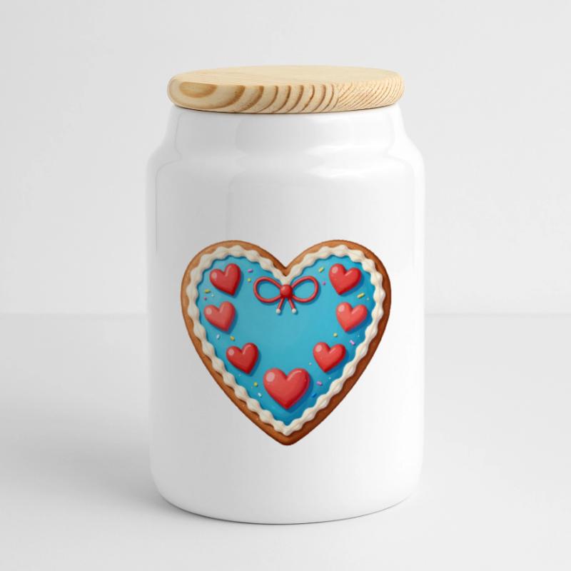 Muttertags Geschenk Mutter Muttertag Geschenkidee  Keksdose mit Holzdeckel