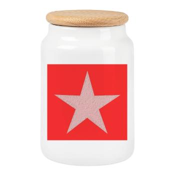 Jahrestag. Jubiläumsdekade. Humor. komisch - Keksdose mit Holzdeckel - Weiß - Vorne