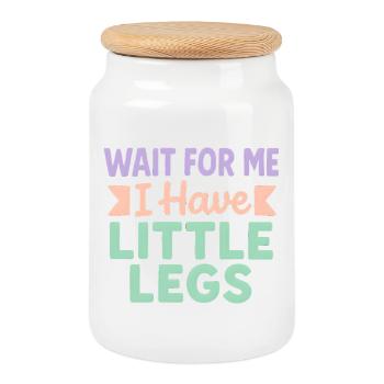 Idée de cadeau amusant pour un mème d’humour de proverbe mignon - Boîte à biscuits avec couvercle en bois - blanc - Devant