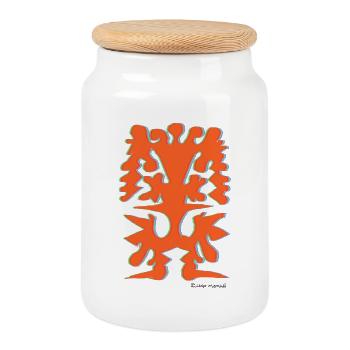 Proyecto_nuevo_-3- - Boîte à biscuits avec couvercle en bois - blanc - Devant