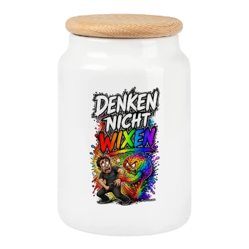 Keksdose mit Holzdeckel