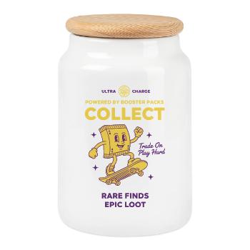 Collecter les boosters Booster Trouvailles Rares Épique - Boîte à biscuits avec couvercle en bois - blanc - Devant