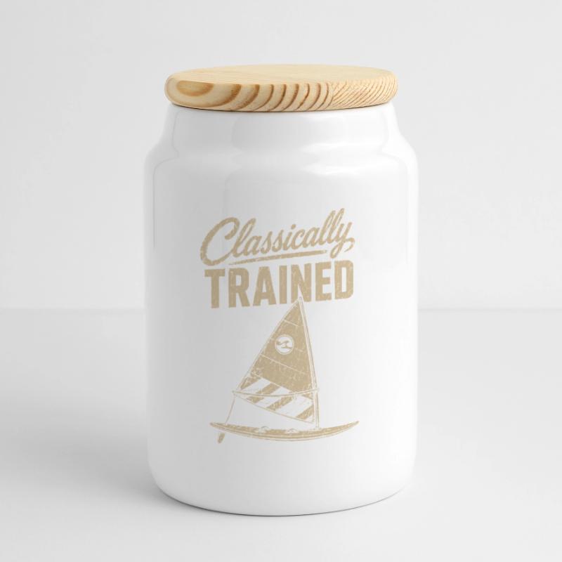 Classically Trained Sailor Tee Keksdose mit Holzdeckel
