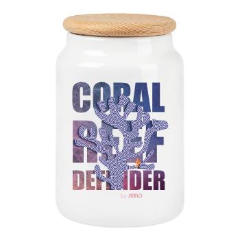 Coral Defender Crew by . NEMO - Cookie Jar with Wooden Lid - white - Front