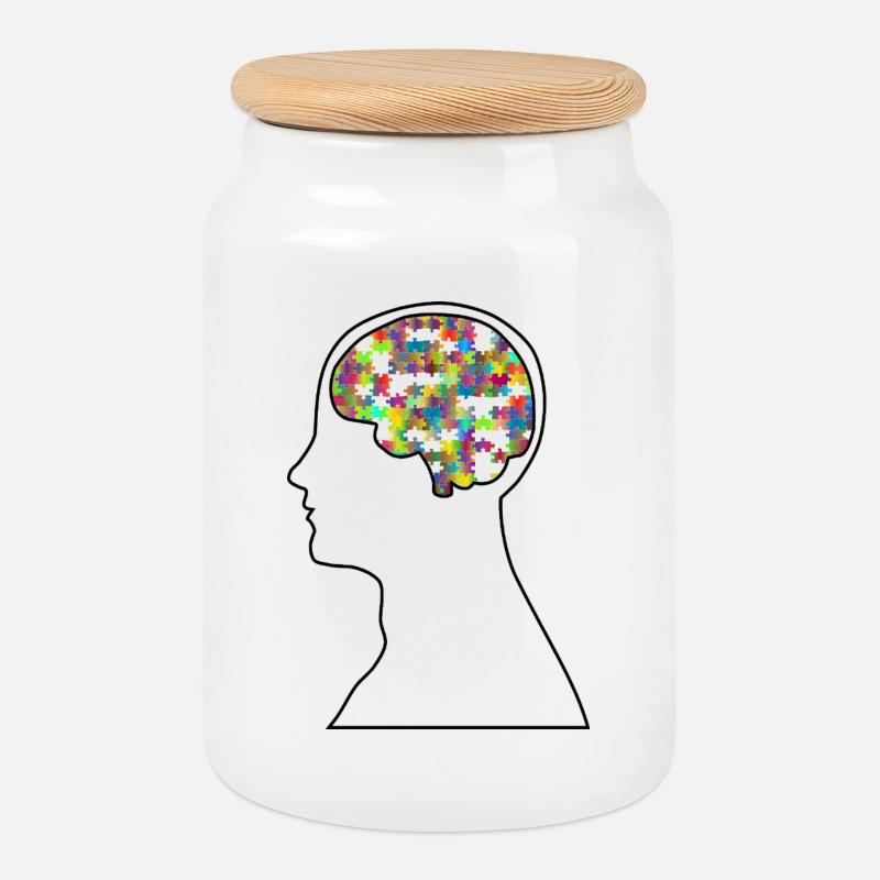 Ohne Geist | Zodiac Verlag Design - Keksdose mit Holzdeckel - Weiß