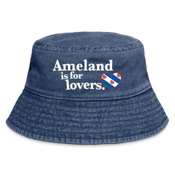 Ameland Lovers - Friesland I - Vintage Bucket Hat - Vintage Denim - Vorne