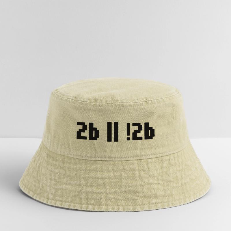 2b or not 2b – Shakespeare Hamlet Programmer Vintage Bucket Hat