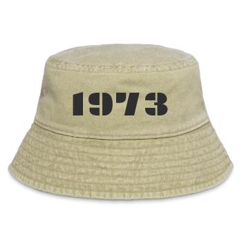1973 - Vintage Bucket Hat - vintage beige - Front