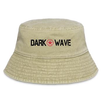 dark wave - Vintage Bucket Hat - Vintage Beige - Vorne