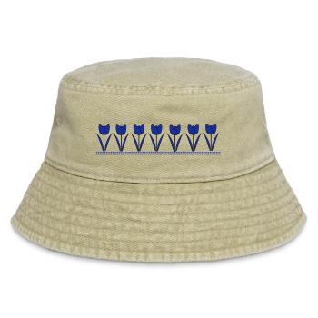tulipes - Bob vintage - beige vintage - Devant
