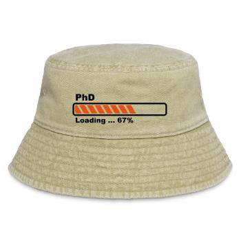 PhD loading bar - Vintage Bucket Hat - vintage beige - Front