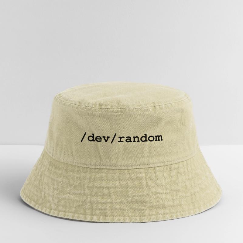 Linux random number generator - /dev/random Vintage Bucket Hat