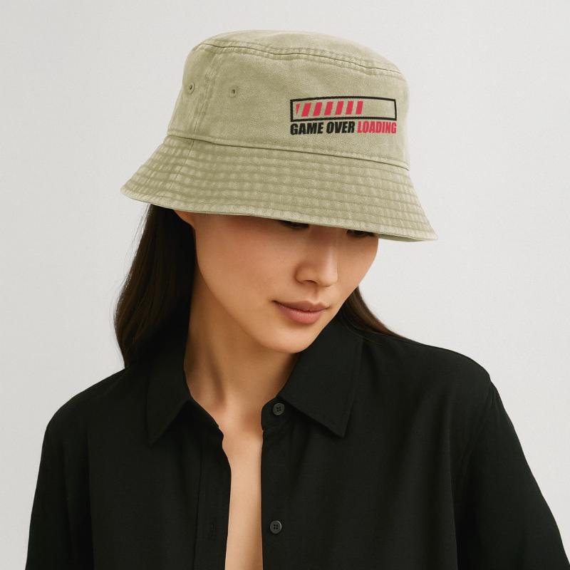 game_over_loading_c2 Vintage Bucket Hat