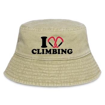 Klettern - Vintage Bucket Hat - Vintage Beige - Vorne