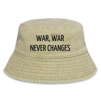 Zitat / Geek / Gaming / Videospiele / Nerd - Vintage Bucket Hat - Vintage Beige - Vorne