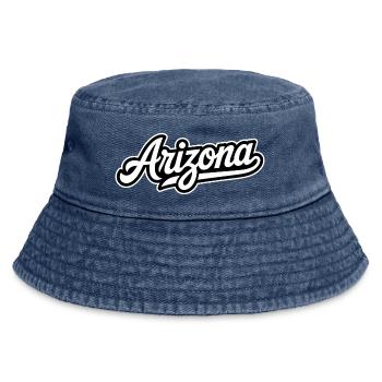 Arizona – Souvenir-Design des US-Bundesstaates - Vintage Bucket Hat - Vintage Denim - Vorne
