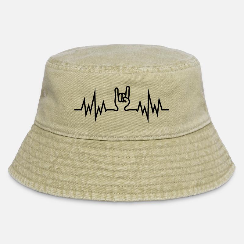 heavy_metal_hand - Bob vintage - beige vintage