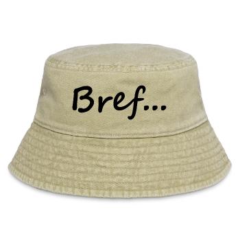 Brief - Vintage Bucket Hat - vintage beige - Front